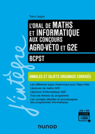 L'ORAL DE MATHS...