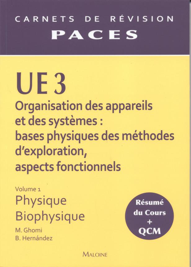 UE3 PHYSIQUE BIOPHYSIQUEV1PACES
