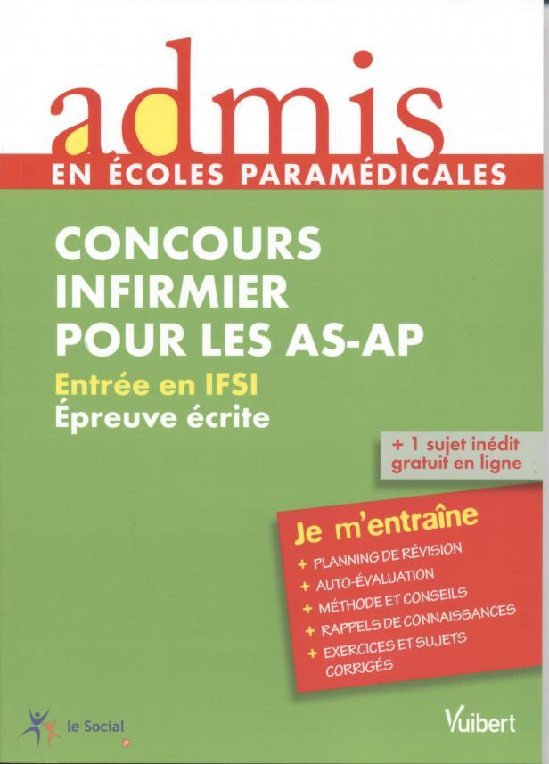 CONCOURS INFIRMIER POUR AS / AP ECRIT N.56