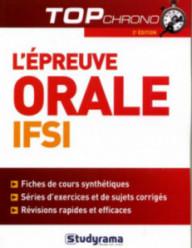EPREUVE ORALE IFSI