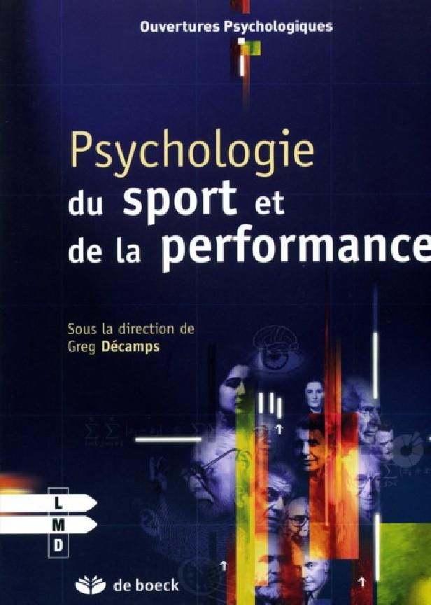 PSYCHOLOGIE DU SPORT ET DE LA PERFORMANCE