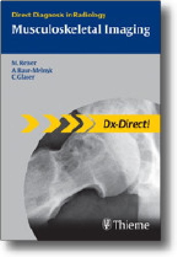 Musculoskeletal imaging, direct diagnosis in radiology