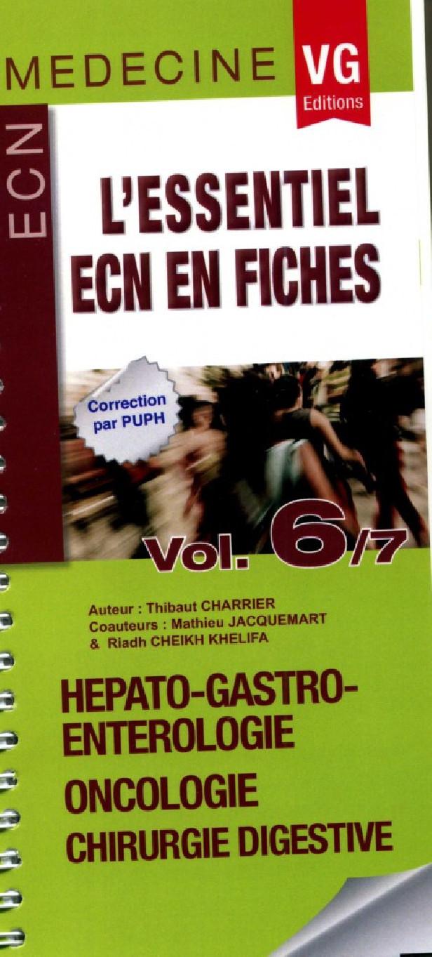 ESSENTIEL ECN EN FICHES VOL.6