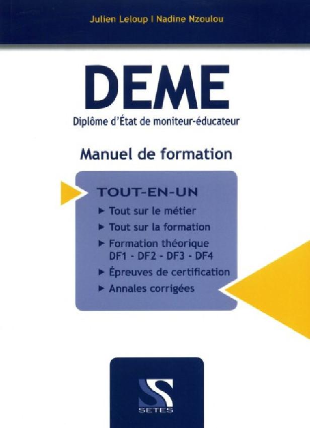 DEME, MANUEL DE FORMATION