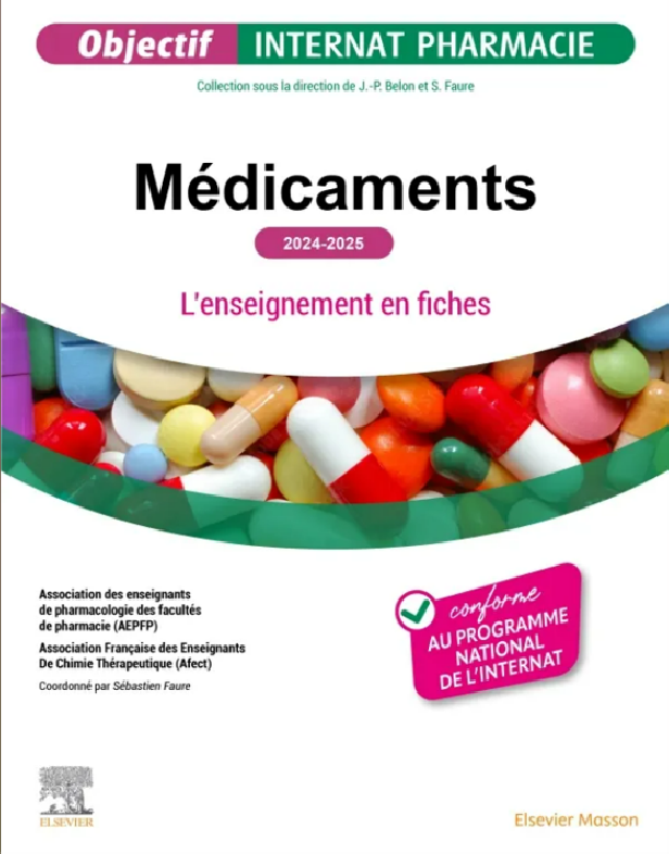 MEDICAMENTS 2024-2025 - L'ENSEIGNEMENT EN FICHES