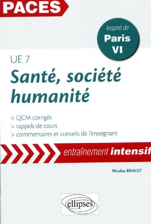 UE7 - SANTE, SOCIETE, HUMANITE