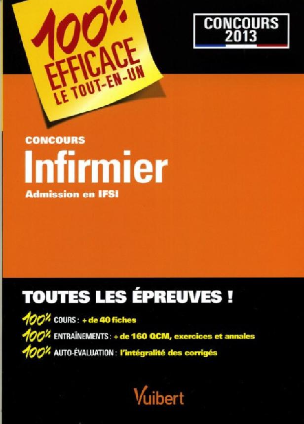 CONCOURS INFIRMIER ADMISSION EN IFSI 100% EFFICACE
