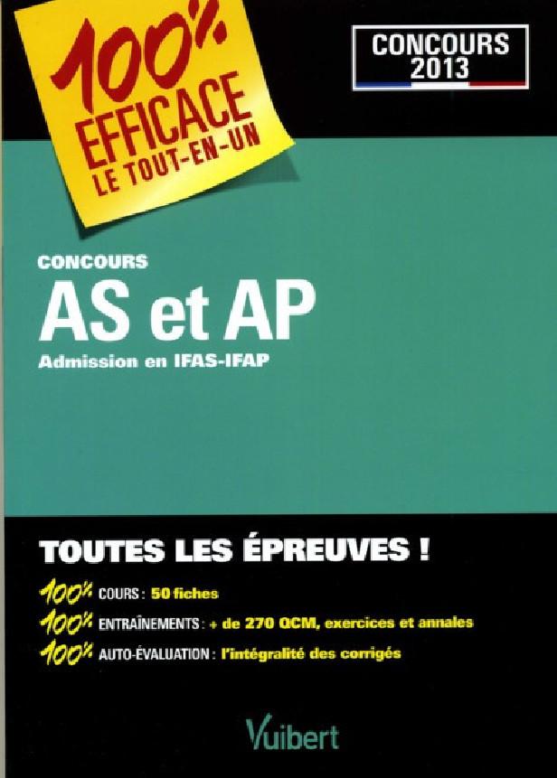 CONCOURS AS ET AP 100% EFFICACE