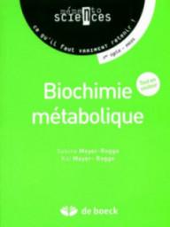 BIOCHIMIE METABOLIQUE