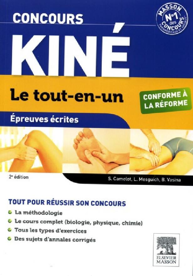CONCOURS KINE LE TOUT-EN-UN EPREUVES ECRITES