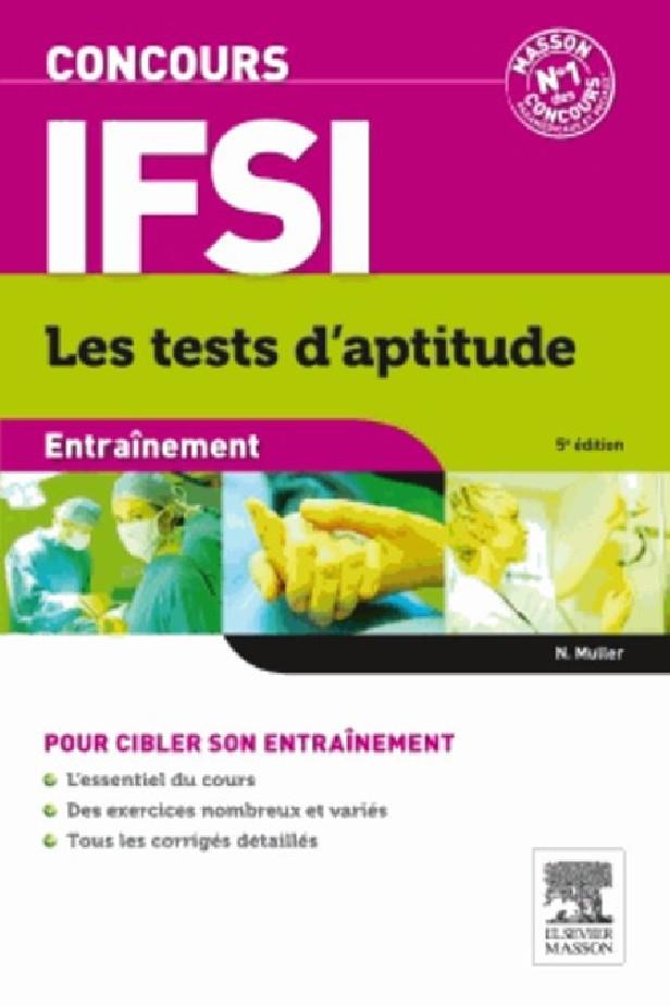 CONCOURS IFSI ENTRAINEMENT LES TESTS D'APTITUDE