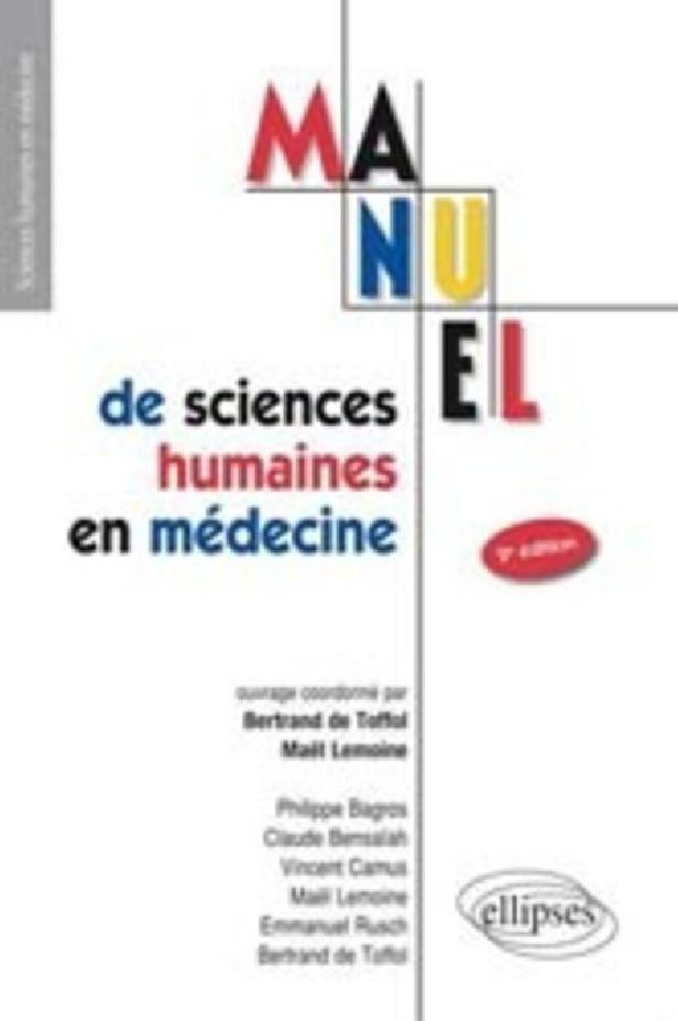 UE7 - MANUEL DE SCIENCES HUMAINES EN MEDECINE