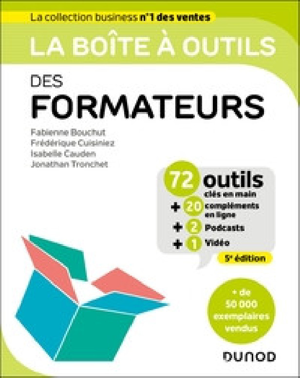 BOITE A OUTILS RESSOURCES HUMAINES / FORMATION - T01 - LA BOITE A OUTILS DES FORMATEURS - 5E ED. - 7