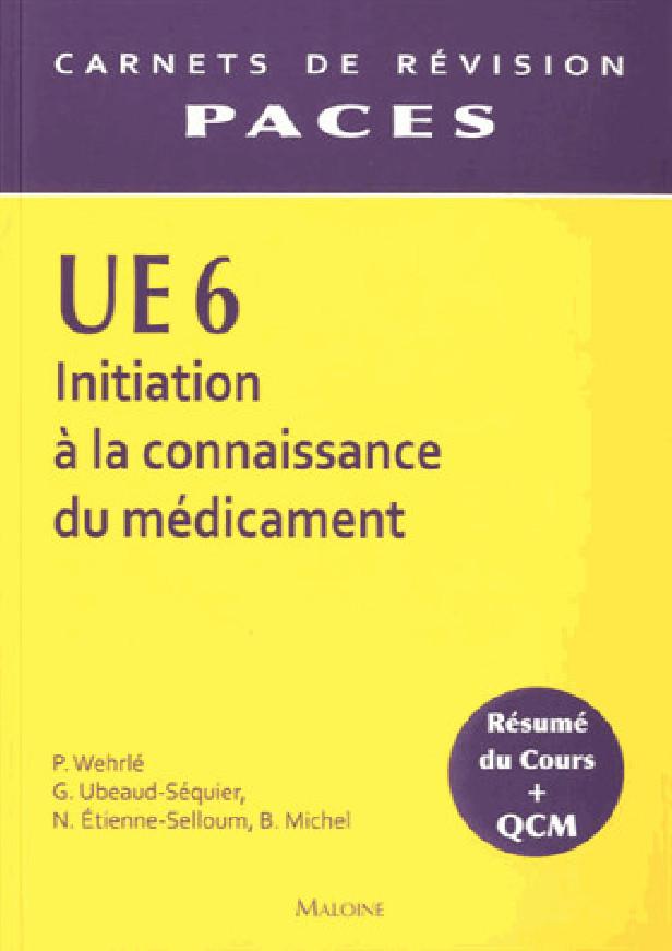 UE6 INITIATION A LA CONNAISSANCE DU MEDI