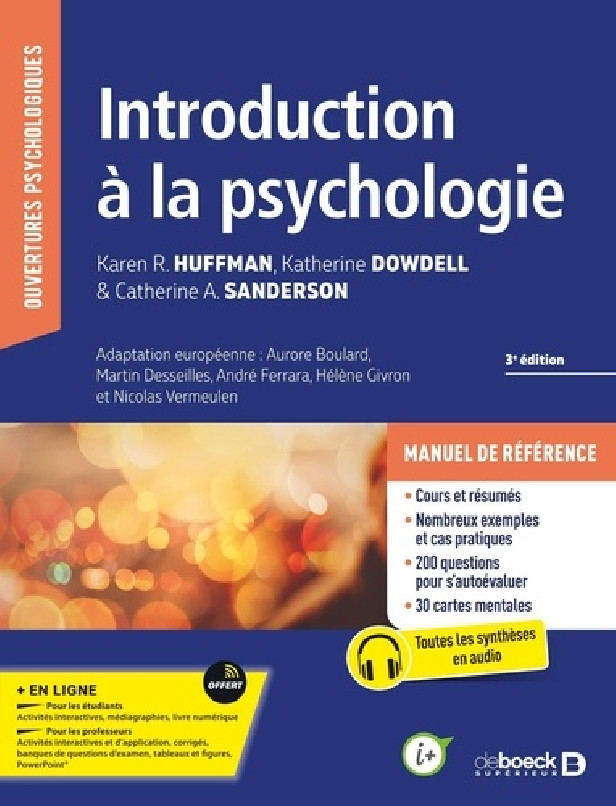 INTRODUCTION A LA PSYCHOLOGIE