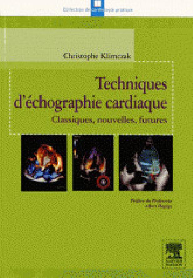 TECHNIQUES D'ECHOGRAPHIE CARDIAQUE