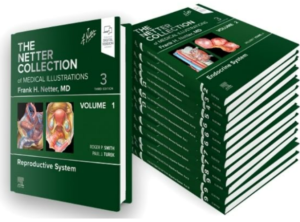 THE NETTER COLLECTION OF MEDICAL ILLUSTRATIONS COMPLETE PACKAGE 3RD ED