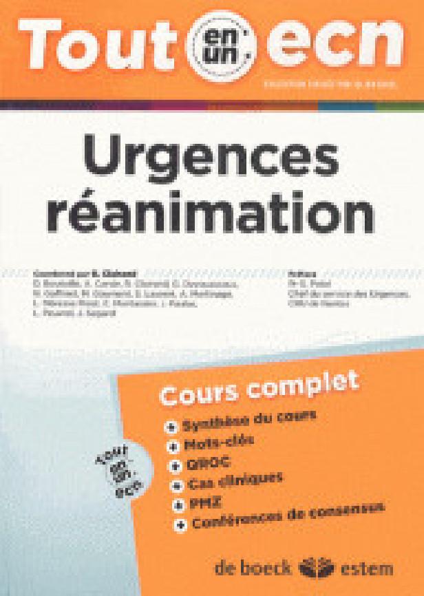 URGENCES-REANIMATION - TOUT-EN-UN ECN