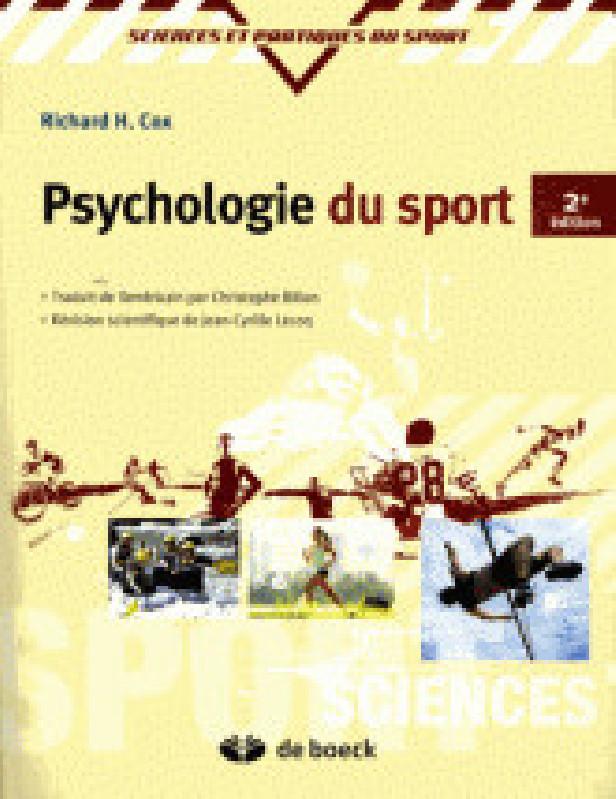 PSYCHOLOGIE DU SPORT