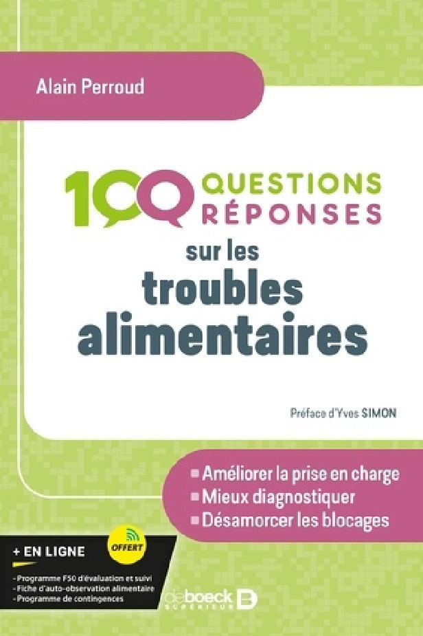 100 QUESTIONS/REPONSES SUR LES TROUBLES ALIMENTAIRES