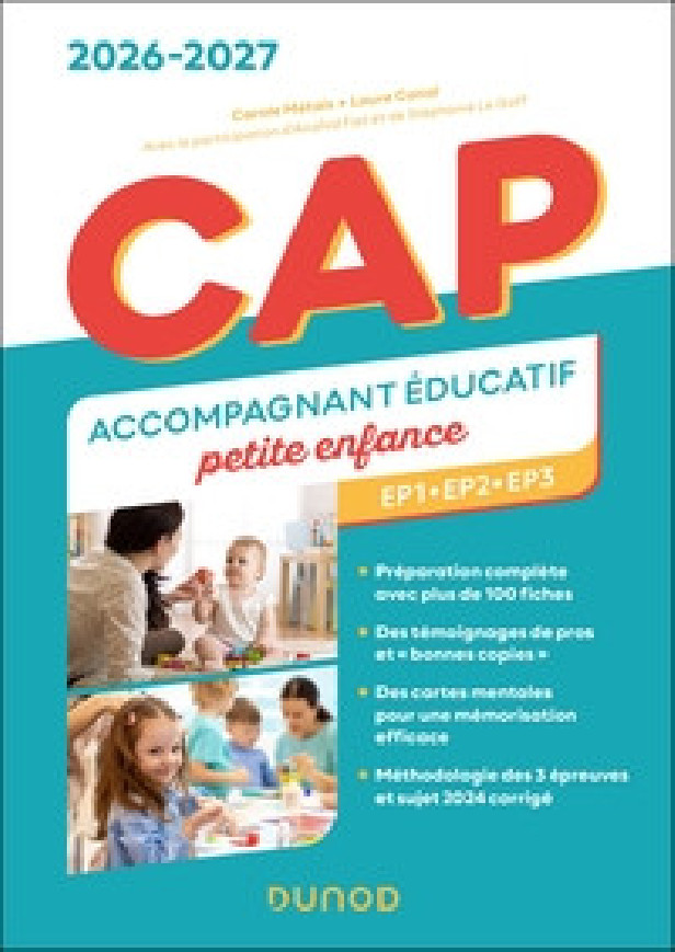 CAP ACCOMPAGNANT EDUCATIF PETITE ENFANCE (AEPE) - EPREUVES PROFESSIONNELLES 2026-2027 - TOUT-EN-UN