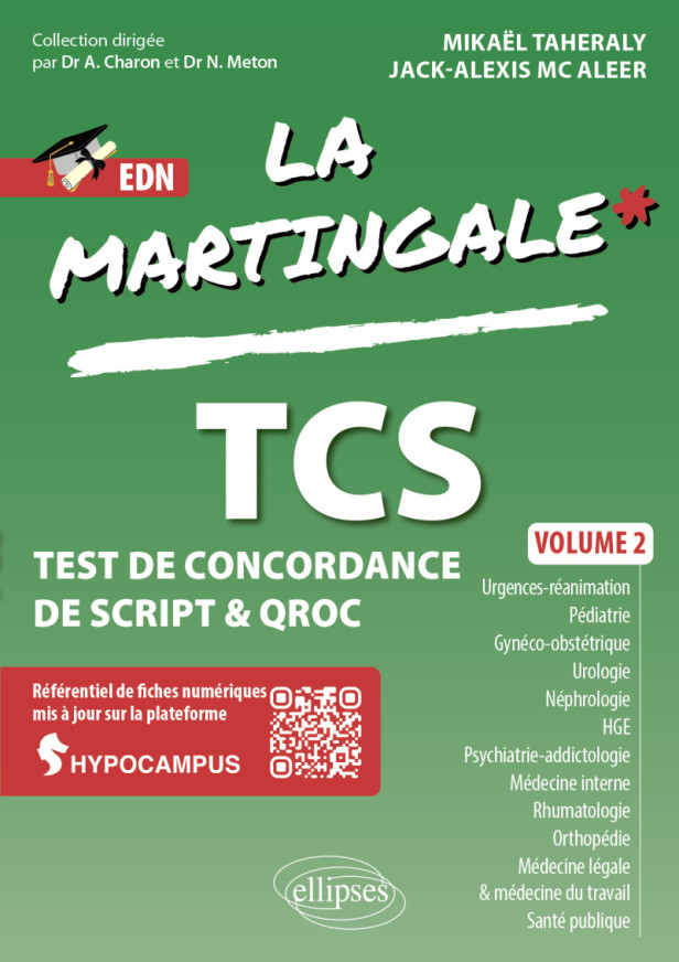 TCS TEST DE CONCORDANCE DE SCRIPT & QROC - VOLUME 2
