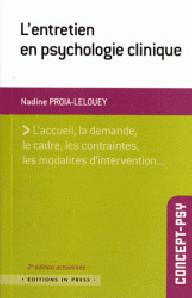 L'ENTRETIEN EN PSYCHOLOGIE...