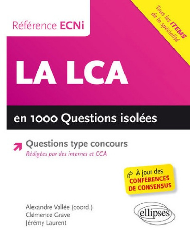 LA LCA EN 1000 QUESTIONS ISOLEES - REFERENCE ECNI