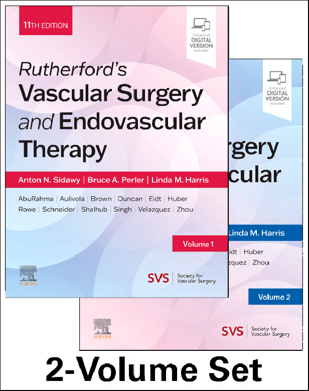 RUTHERFORD'S VASCULAR SURGERY AND ENDOVASCULAR THERAPY 2-VOL SET 11TH