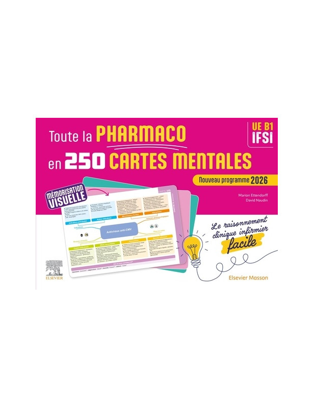 TOUTE LA PHARMACO EN 250 CARTES MENTALES