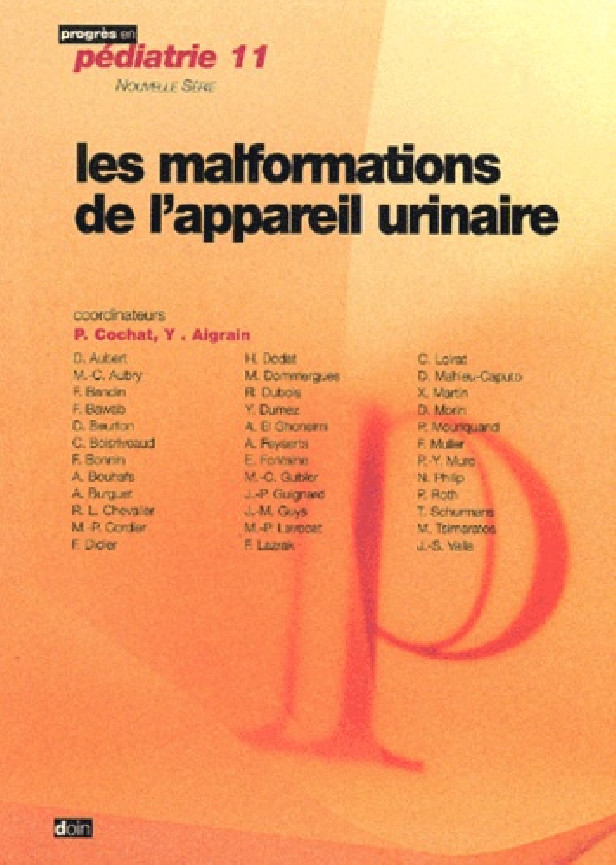 LES MALFORMATIONS DE L'APPAREIL URINAIRE