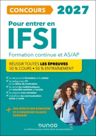 Concours 2027 - pour rentrer en IFSI