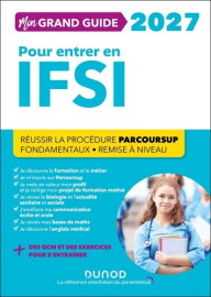 Mon grand guide IFSI 2027 pour entrer en école d'infirmier