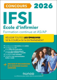IFSI Ecoles d'infirmier formation continue et AS/AP - Edition 2026