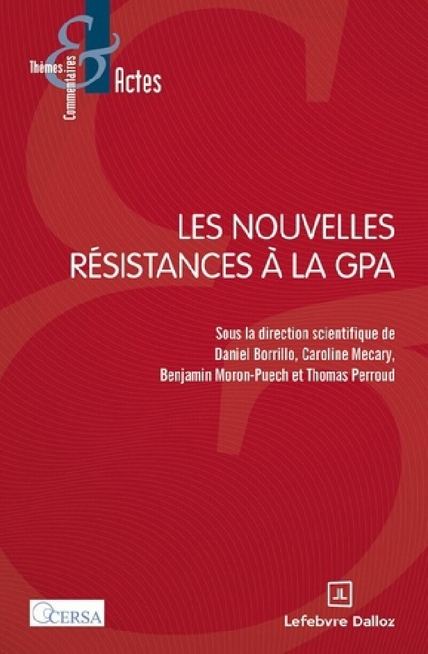 LES NOUVELLES RESISTANCES A LA GPA