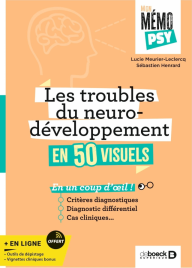 Mon mémo-psy - Les troubles du neurodéveloppement en 50 visuels