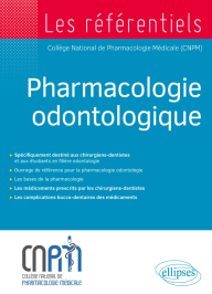 PHARMACOLOGIE ODONTOLOGIQUE