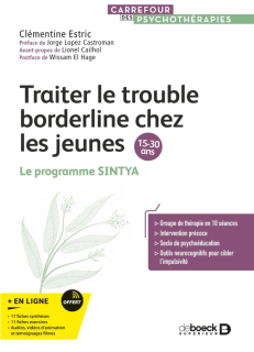 TRAITER LE TROUBLE BORDERLINE CHEZ LES JEUNES (15-30 ANS) - LE PROGRAMME SINTYA