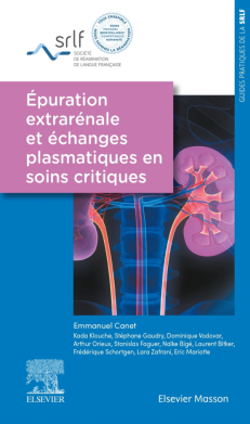 EPURATION EXTRARENALE ET ECHANGES PLASMATIQUES EN SOINS CRITIQUES