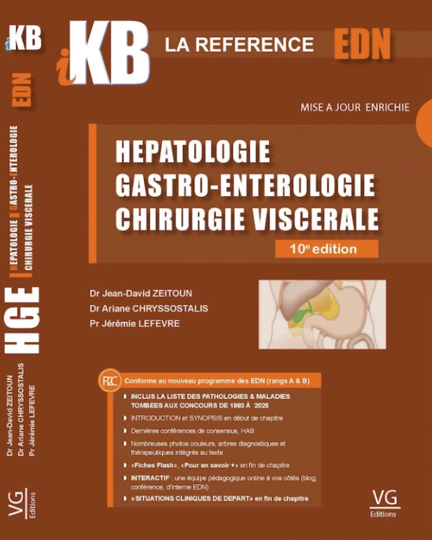 iKB HEPATO GASTRO ENTEROLOGIE - 10E EDITION