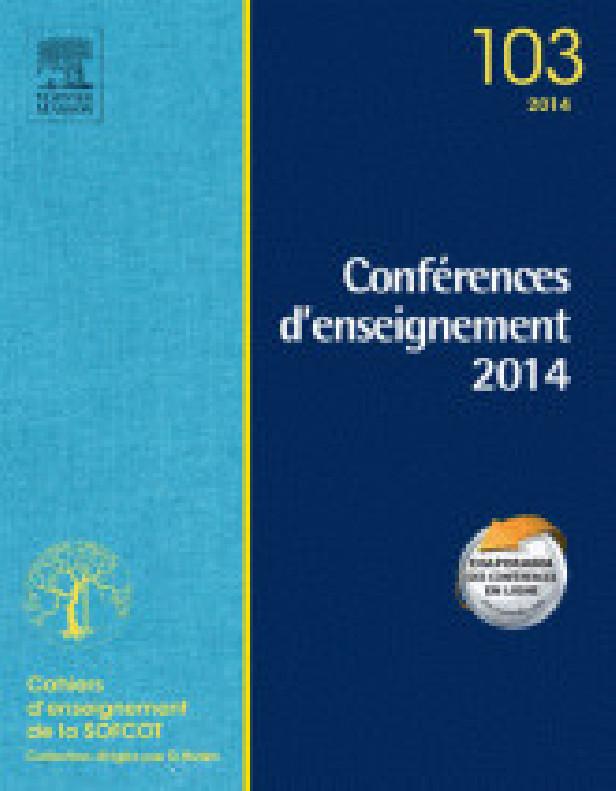 CONFERENCES D'ENSEIGNEMENT 2014